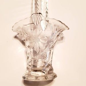 Petal Cornflower Crystal Basket